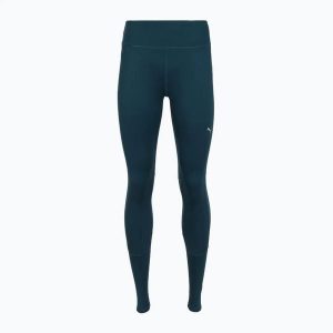 Legginsy do biegania damskie PUMA Run Favorite Long Tight. Niebieskie legginsy Puma, bez wzorów, z elastanu, krótkie. Za 139,99 zł.
