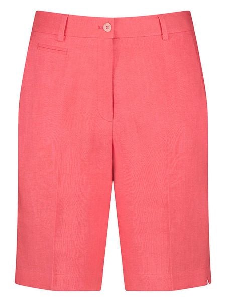 Gerry Weber Lniane bermudy w kolorze czerwonym rozmiar: 40. Czerwone szorty Gerry Weber, bez wzorów. Za 178,79 zł.
