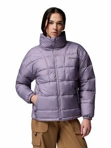 Columbia Kurtka zimowa "Pike Lake" w kolorze fioletowym rozmiar: M. Różowe kurtki Columbia, na zimę, m, bez wzorów, z puchu, bez kaptura. Za 349,95 zł.