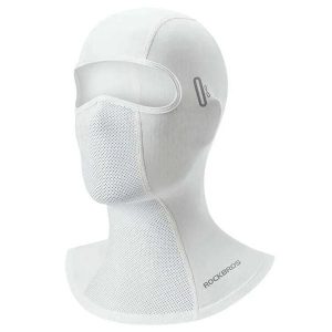 Czapka zimowa ROCKBROS LF8308 do roweru. Szare czapki ROCKBROS, bez wzorów, z materiału, sportowe. Za 79,60 zł.
