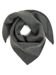 Opus szalik trójkątny z domieszką wełny Kobiety szary, ONE SIZE. Szare szaliki Opus, bez wzorów, z wełny. Za 199,95 zł.