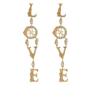 Kolczyki Guess. Żółte kolczyki Guess, złote. Za 299,99 zł.