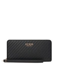 Guess Portfel Mirema Slg SWWG96 31146 Czarny. Czarne portfele Guess, z aplikacjami, ze skóry. Za 249,99 zł.
