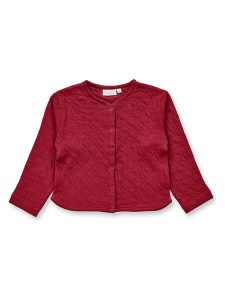 Sense Organics Kardigan "Baoo" w kolorze bordowym rozmiar: 128. Czerwone kardigany Sense Organics, z bawełny. Za 83,81 zł.