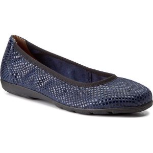 Baleriny CAPRICE - 9-22150-29 Blue Reptie 813. Balerinki marki Caprice. W wyprzedaży za 169,00 zł.