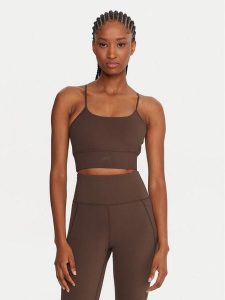 Reebok Biustonosz sportowy Reebok X Ewa Chodakowska RK25310CCW Brązowy. Brązowe biustonosze sportowe Reebok, bez wzorów, z syntetyku. Za 149,99 zł.