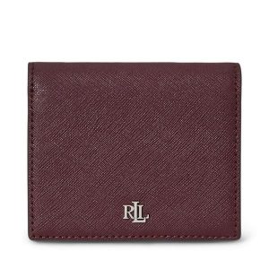 Portfel LAUREN RALPH LAUREN. Czerwone portfele Lauren Ralph Lauren, bez wzorów. Za 379,99 zł.