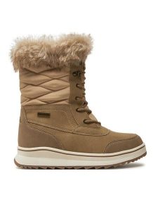 MOLS Śniegowce Sentian W M244394 Brązowy. Brązowe buty zimowe MOLS, z materiału, bez obcasa, bez zapięcia. Za 199,99 zł.