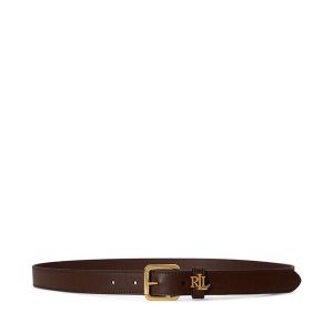 Pasek LAUREN RALPH LAUREN. Brązowe paski Lauren Ralph Lauren, bez wzorów. Za 377,99 zł.