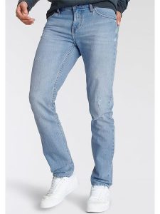 Alife and kickin Dżinsy - Slim fit - w kolorze błękitnym rozmiar: W30. Niebieskie jeansy Alife and Kickin, z aplikacjami, ze skóry. Za 92,21 zł.