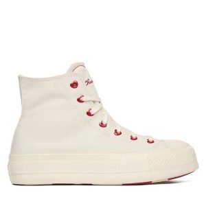 Trampki Converse. Białe trampki Converse, bez wzorów, bez zapięcia. Za 449,99 zł.