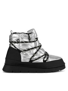 Gap Śniegowce RICHMOND WINTER HIGH W GP509052BW-SVBK Srebrny. Szare buty zimowe GAP, z materiału, bez obcasa, bez zapięcia. Za 229,99 zł.