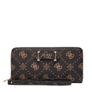 Portfel Guess. Brązowe portfele Guess, z aplikacjami. Za 199,99 zł.