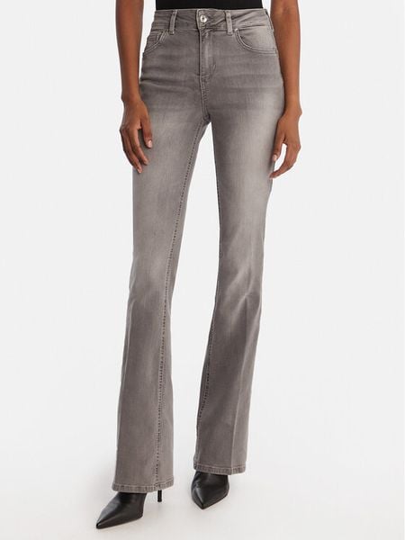 Liu Jo Jeansy UF5015 D0236 Szary Bootcut Fit. Szare jeansy Liu Jo, bez wzorów, z bawełny. Za 679,99 zł.