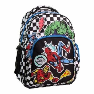 Plecak szkolny The Avengers Czarny. Czarne plecaki marvel. Za 242,50 zł.