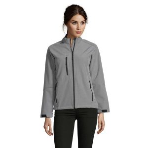Kurtka Damska Roxy Soft Shell. Szare kurtki SOL'S, s, bez wzorów, bez kaptura. Za 217,99 zł.