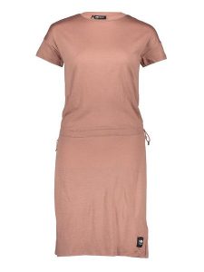 The North Face Sukienka w kolorze szaroróżowym rozmiar: XS. Różowe sukienki The North Face, xs, bez wzorów, z wełny, bez kołnierzyka, bez ramiączek, midi. Za 328,65 zł.