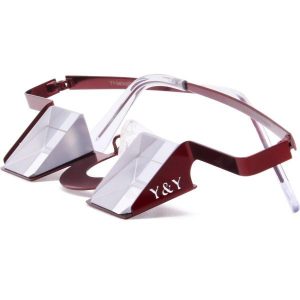 Okulary do asekuracji Y&Y Vertical Classic - bordeaux red. Czerwone okulary przeciwsłoneczne Y&Y VERTICAL. Za 266,99 zł.