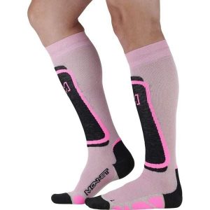 Skarpetki Monnet Fusion. Czerwone skarpetki MONNET, bez wzorów. Za 221,50 zł.