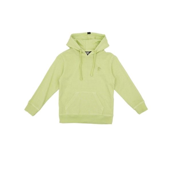 Bluza miękka z bawełna z kaptur na co dzień. Zielone bluzy LEONE 1947 APPAREL, bez wzorów, z bawełny, bez kaptura. W wyprzedaży za 101,80 zł.