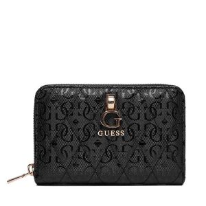 Portfel Guess. Czarne portfele Guess, z aplikacjami. Za 264,99 zł.