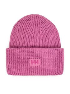 Helly Hansen Czapka Rib Beanie 54020 Różowy. Czerwone czapki Helly Hansen, bez wzorów, z materiału. Za 129,99 zł.