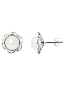 Pearline Srebrne kolczyki-wkrętki z perłami rozmiar: onesize. Białe kolczyki Pearline, z perłą, srebrne. Za 295,99 zł.
