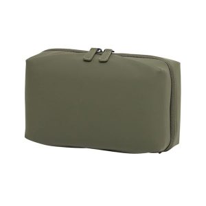 Wodoodporna torba organizer - Kosmetyczka podróżna oliwkowa. Zielone torby podróżne i sportowe EUROCATCH, bez wzorów. Za 109,99 zł.