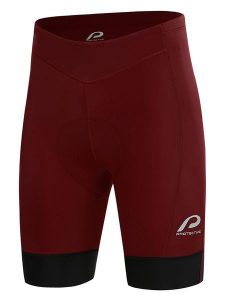 Protective Szorty kolarskie "Icon" w kolorze bordowym rozmiar: 42. Czerwone spodenki sportowe Protective, bez wzorów, z materiału, rowerowe. Za 135,81 zł.