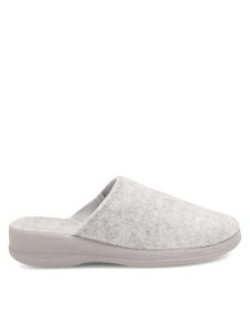 Home & Relax Kapcie 015/PET Szary. Szare kapcie Home & Relax, bez wzorów, z materiału. Za 69,99 zł.