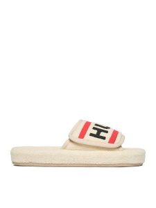 Hunter Kapcie CEO-JD25-530-1 Écru. Kapcie Hunter, bez wzorów, z materiału. Za 99,99 zł.