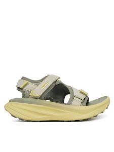 Teva Sandały Aventrail R2T 1172831 Zielony. Zielone sandały Teva, bez wzorów, z materiału, bez obcasa, na płaskiej podeszwie, bez zapięcia. Za 499,99 zł.