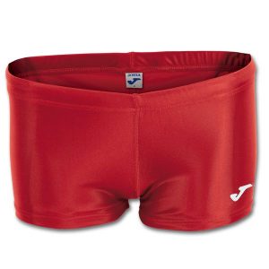 Legginsy do biegania damskie Joma Olimpia krótkie. Czerwone legginsy JOMA, bez wzorów, krótkie. W wyprzedaży za 108,30 zł.
