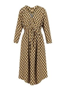 Blutsgeschwister Sukienka "Charleston heart" w kolorze żółto-czarnym rozmiar: XS. Czarne sukienki Blutsgeschwister, xs, bez wzorów, bez kołnierzyka, bez ramiączek, maxi, rozkloszowane. Za 95,69 zł.