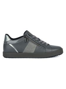 Geox Sneakersy "Blomiee" w kolorze szarym rozmiar: 37. Szare trampki Geox, bez wzorów, z materiału, bez zapięcia. Za 166,88 zł.