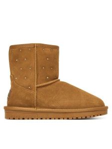 Pepe Jeans Śniegowce Diss West W PLS500002 Brązowy. Brązowe buty zimowe Pepe Jeans, z jeansu, bez obcasa, bez zapięcia. Za 389,99 zł.
