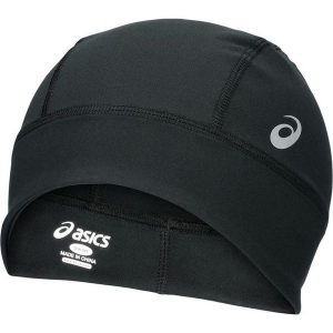 Czapka sportowa Asics Beanie Czarny. Czarne czapki ASICS, bez wzorów, sportowe. Za 143,15 zł.