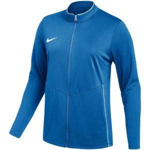Bluza damska Nike Dri-Fit Park 26. Niebieskie bluzy Nike, bez wzorów, z materiału, bez kaptura. Za 121,99 zł.