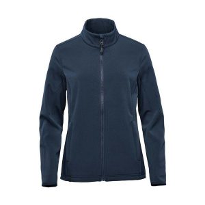 Damska Kurtka Narvik Soft Shell. Niebieskie kurtki STORMTECH, xl, bez wzorów, bez kaptura. Za 400,99 zł.