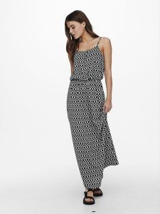 ONLY Sukienka w kolorze czarnym rozmiar: 36. Czarne sukienki ONLY, bez wzorów, bez kołnierzyka, bez ramiączek, maxi. Za 129,95 zł.