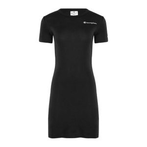 Sukienka Champion Legacy. Czarne sukienki Champion, xs, bez wzorów, sportowe, bez kołnierzyka, bez ramiączek, sportowe. Za 89,00 zł.