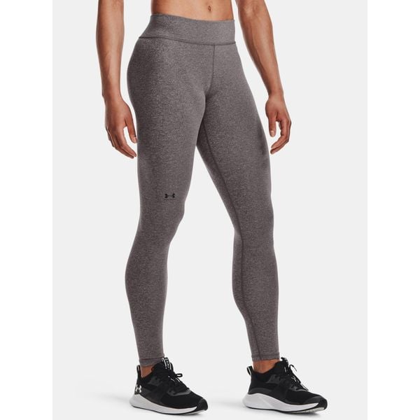 Legginsy treningowe damskie Under Armour ColdGear Authentics. Szare legginsy Under Armour, bez wzorów. Za 169,99 zł.