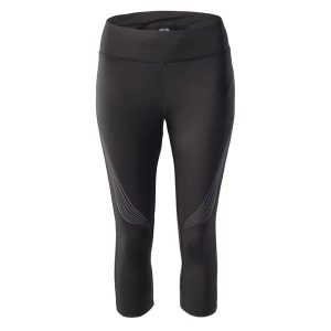 Damskie legginsy 3/4 IQ Intelligence Quality Nukia. Czarne legginsy IQ, bez wzorów. Za 128,70 zł.