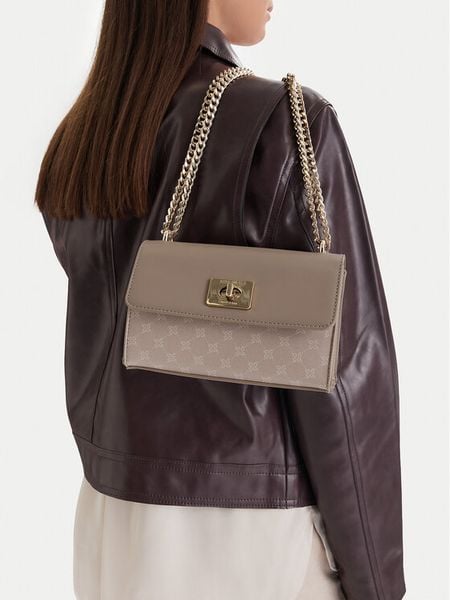 Nine West Torebka CEO-Nyxa-KY219 Szary. Szare torebki klasyczne Nine West, bez wzorów, z materiału, bez dodatków. Za 179,99 zł.