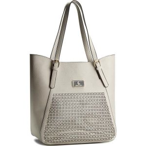 Torebka JENNY FAIRY - RC10695 Szary. Szare shopper bag marki Jenny Fairy. Za 119,99 zł.