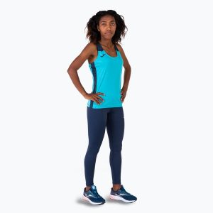 Tank top do biegania damski Joma Record II. Niebieskie topy JOMA, xs, bez wzorów, bez kołnierzyka, bez ramiączek. Za 52,99 zł.