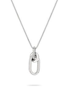 Liebeskind Naszyjnik z zawieszką - dł. 47 cm rozmiar: onesize. Szare naszyjniki Liebeskind, ze stali. Za 150,45 zł.