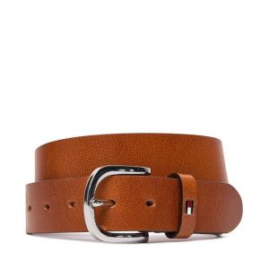 Pasek Tommy Hilfiger. Brązowe paski TOMMY HILFIGER, bez wzorów. Za 148,99 zł.