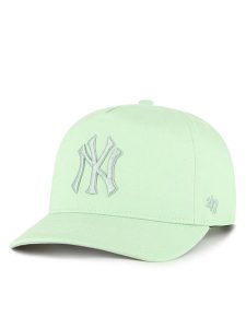 47 Brand Czapka z daszkiem MLB New York Yankees B-FHTCH17GWP Zielony. Zielone czapki 47 Brand, bez wzorów, z bawełny. Za 79,99 zł.