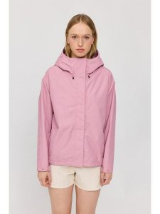 MAZINE Kurtka przeciwdeszczowa w kolorze jasnoróżowym rozmiar: L. Różowe kurtki MAZINE, l, bez wzorów, bez kaptura. Za 389,08 zł.